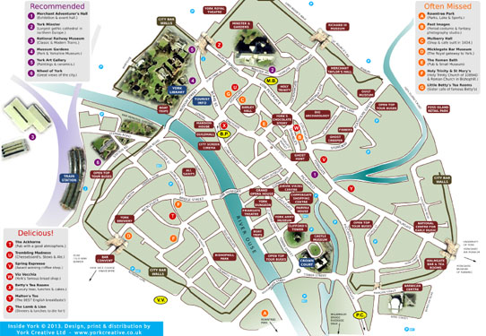 Free York Map | Inside York